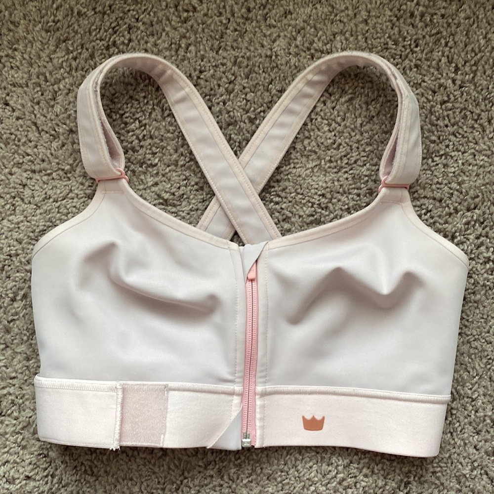 Shefit Flex Sports Bra; blush; size 1luxe